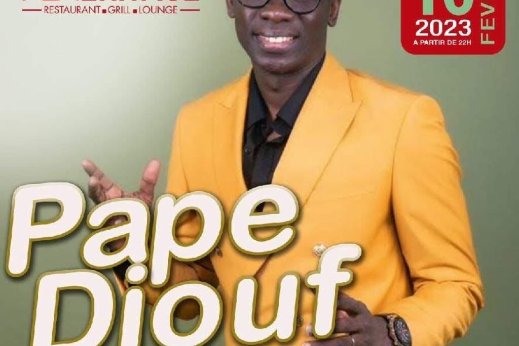 Pape Diouf en concert
