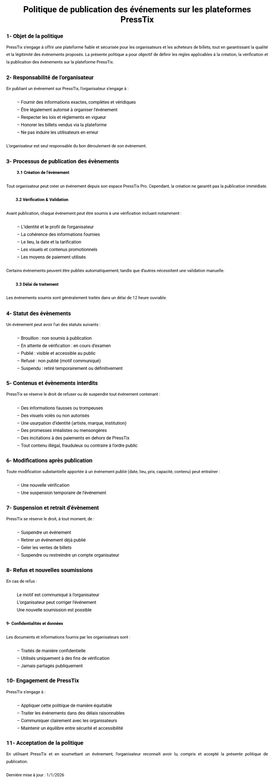 Screenshot 2026-02-23 at 01-43-48 Politique de publication des événements sur les plateformes PressTix - Tout savoir sur PressTix